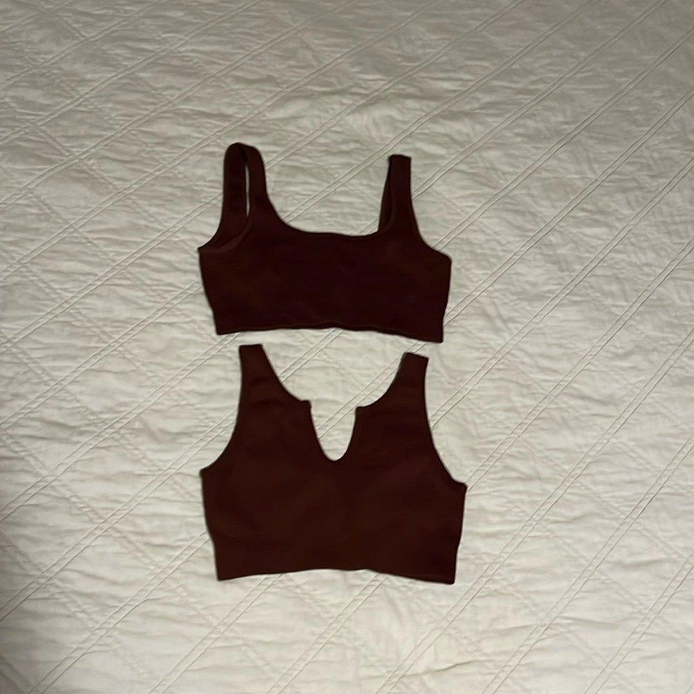 Nikki Font - 2 tops-different styles -Size Small